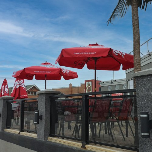 Commercial railing install
