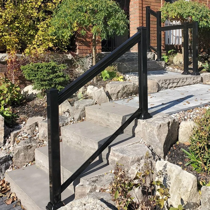 Glass railing overview
