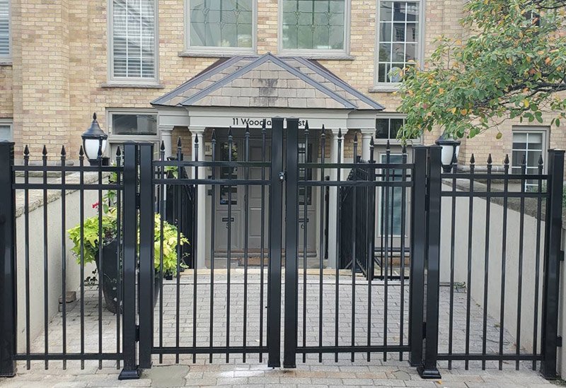 F2 Double Bar Fence, Guelph townhouse