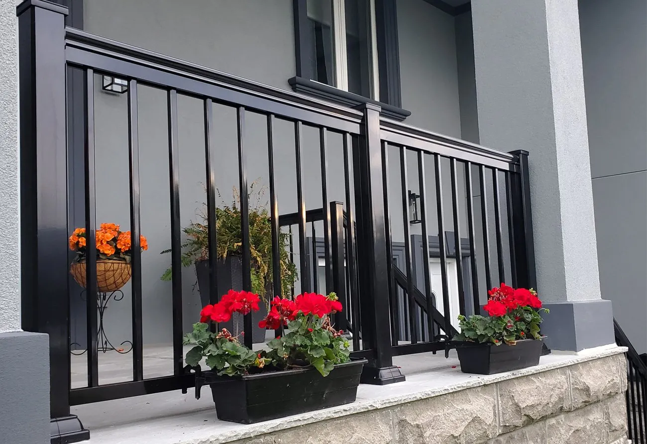 R1 Railings In Black 1 — Homeowner Project
