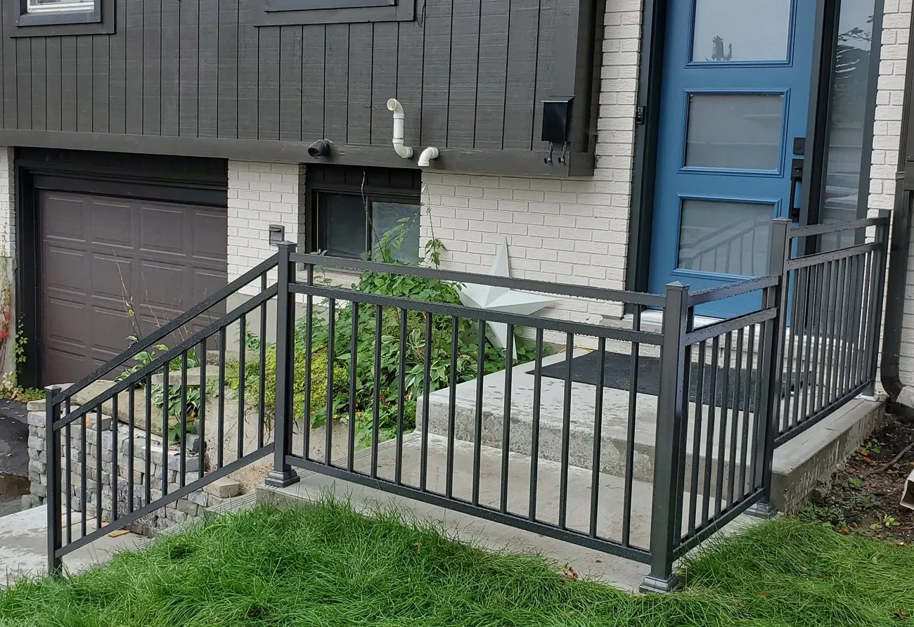 R12 Open Railings Pewter 1 — Homeowner Project