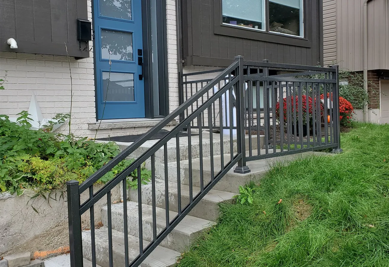R12 Open Railings Pewter 2 — Homeowner Project