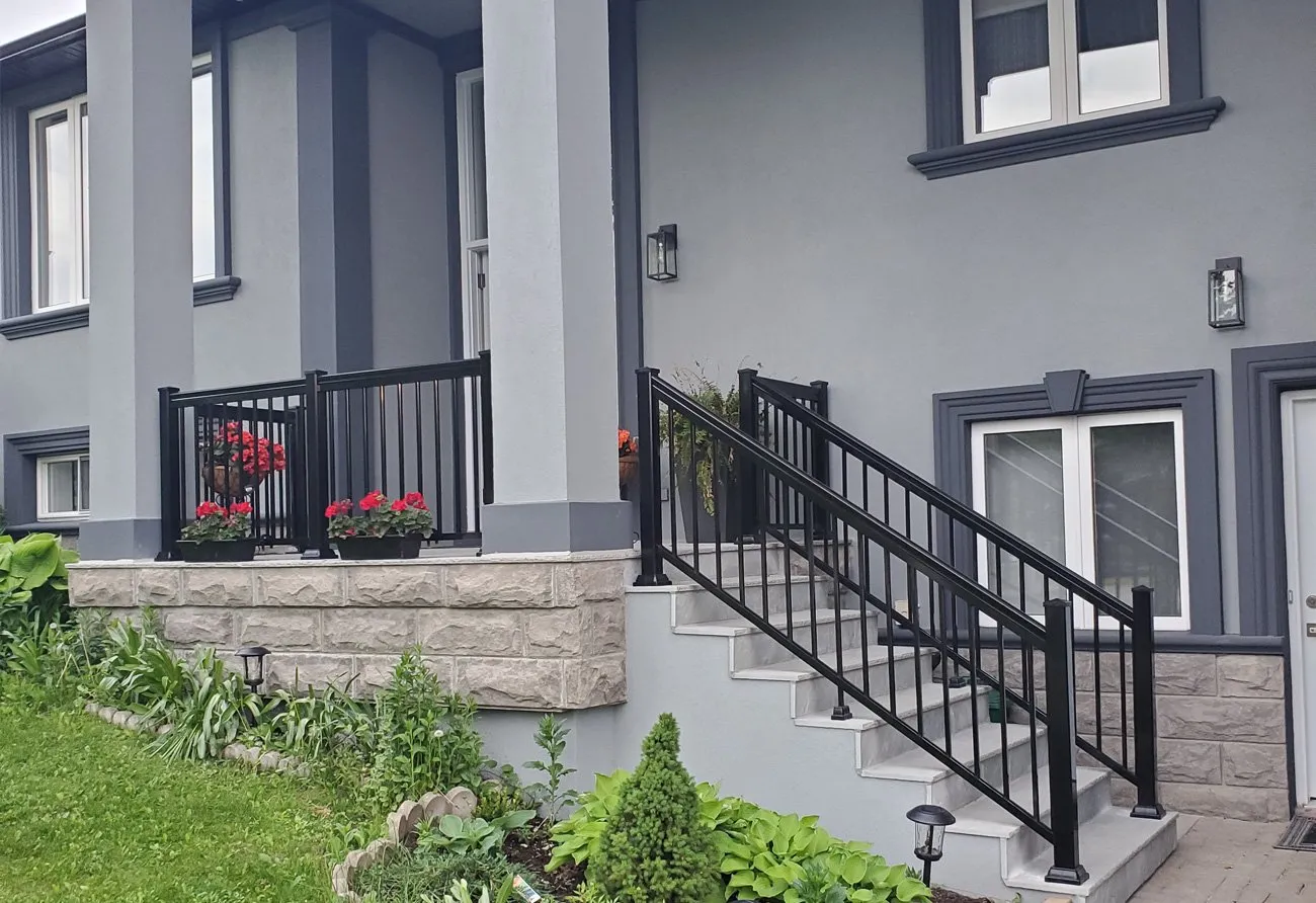 R1 Railings In Black 2 — Homeowner Project