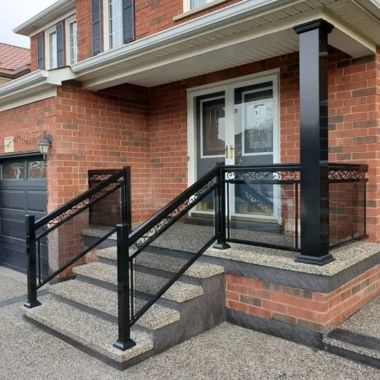 GR2 Glass Railing G5 Gates 2 550X550 — Homeowner Project