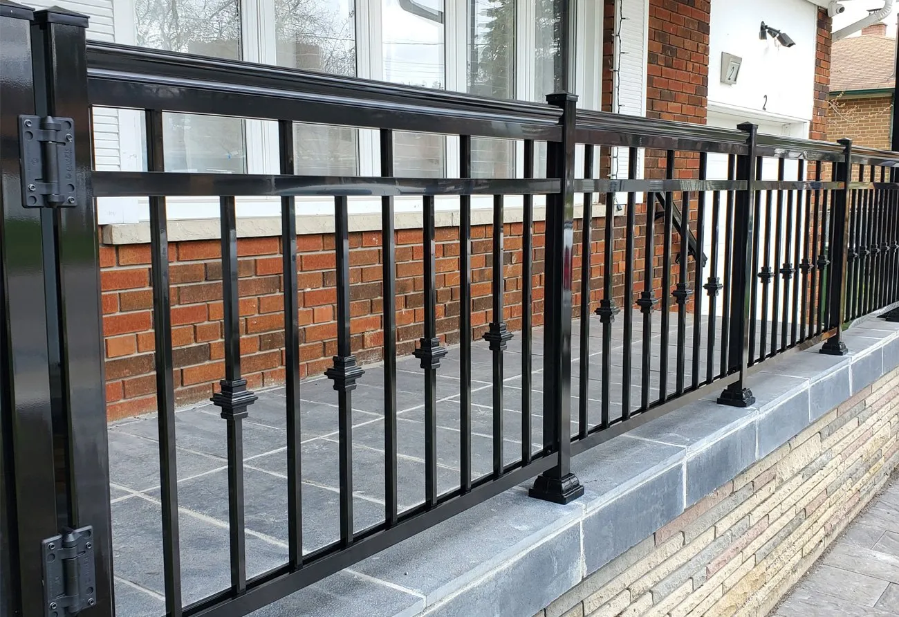 R13 Railing Porch With Gate 1 — Homeowner Project